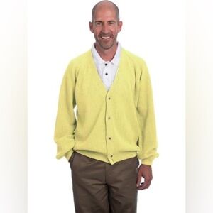 Alpaca Golf Cardigan Sweater